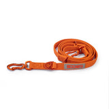 Siccaro Sealines hundesnor / 100% genanvendt nylon Leashes and collars Orange